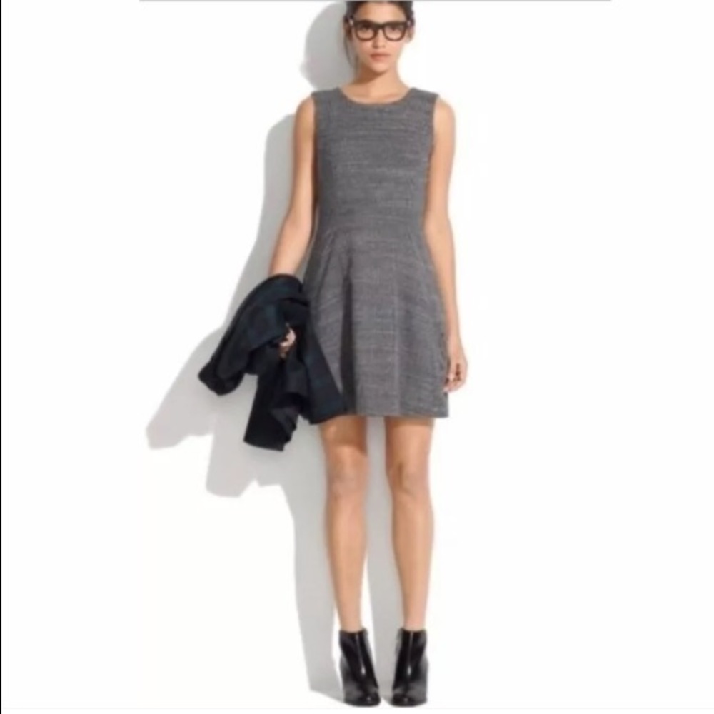 Madewell Gray Sleeveless Dress